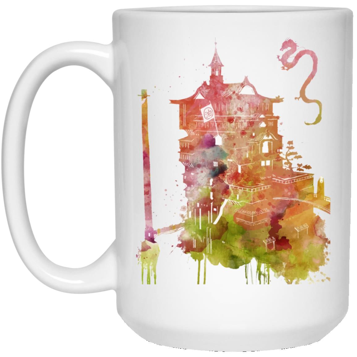 Spirited Away – The Bathhouse Color Cutout Mug