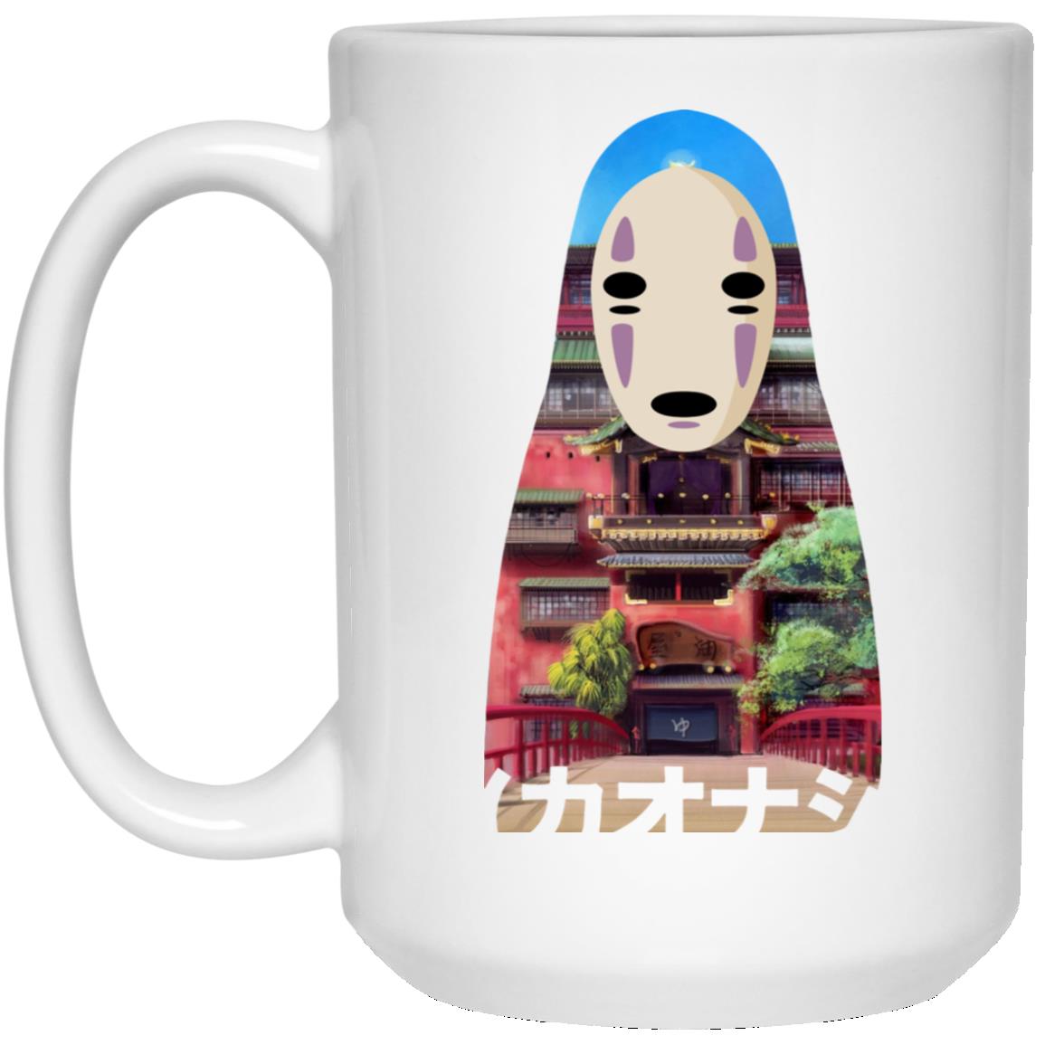 Spirited Away Kaonashi Cutout Colorful Mug