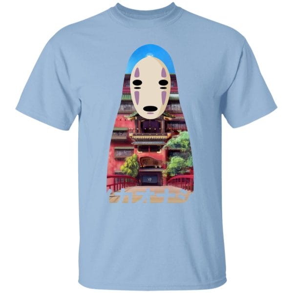 Spirited Away Kaonashi Cutout Colorful T Shirt Ghibli Store ghibli.store
