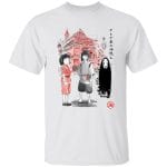 Spirited Away – Sen and Friends by the Bathhouse T Shirt Ghibli Store ghibli.store