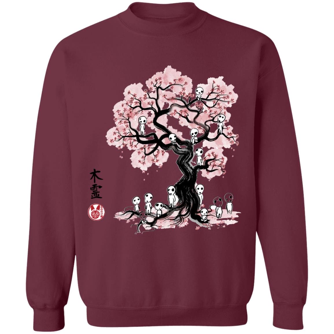 Tree Spirits under the Sakura Sweatshirt