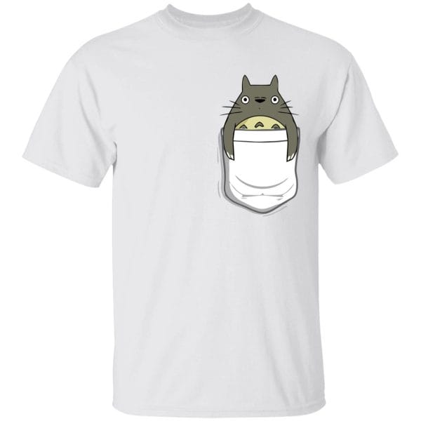 Totoro in Pocket T Shirt Ghibli Store ghibli.store