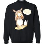 Baby Cosplay Totoro Korean Art Sweatshirt Ghibli Store ghibli.store