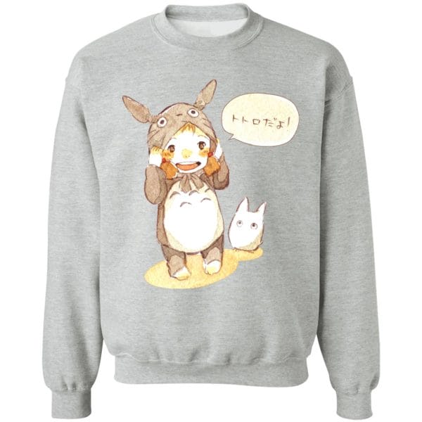 Baby Cosplay Totoro Korean Art Sweatshirt Ghibli Store ghibli.store