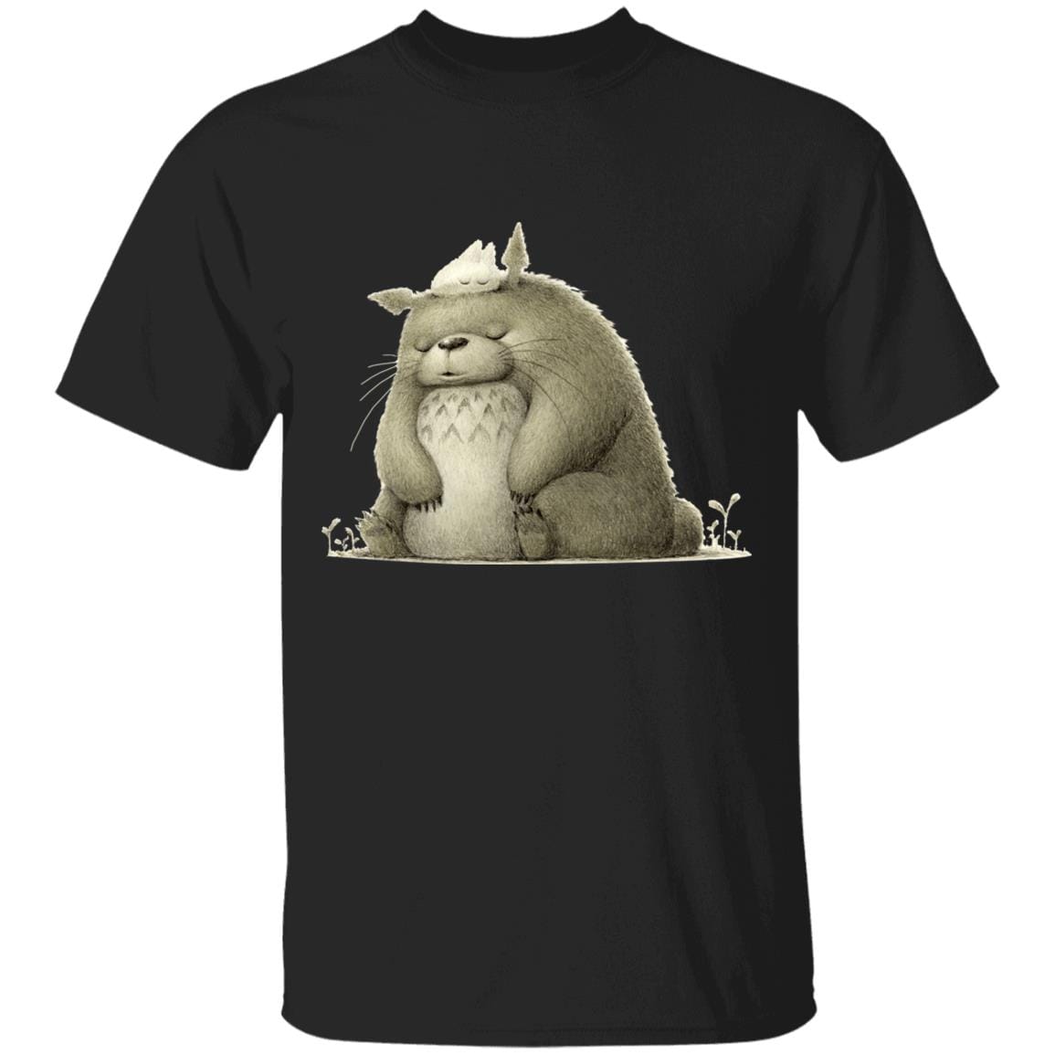 The Fluffy Totoro T Shirt