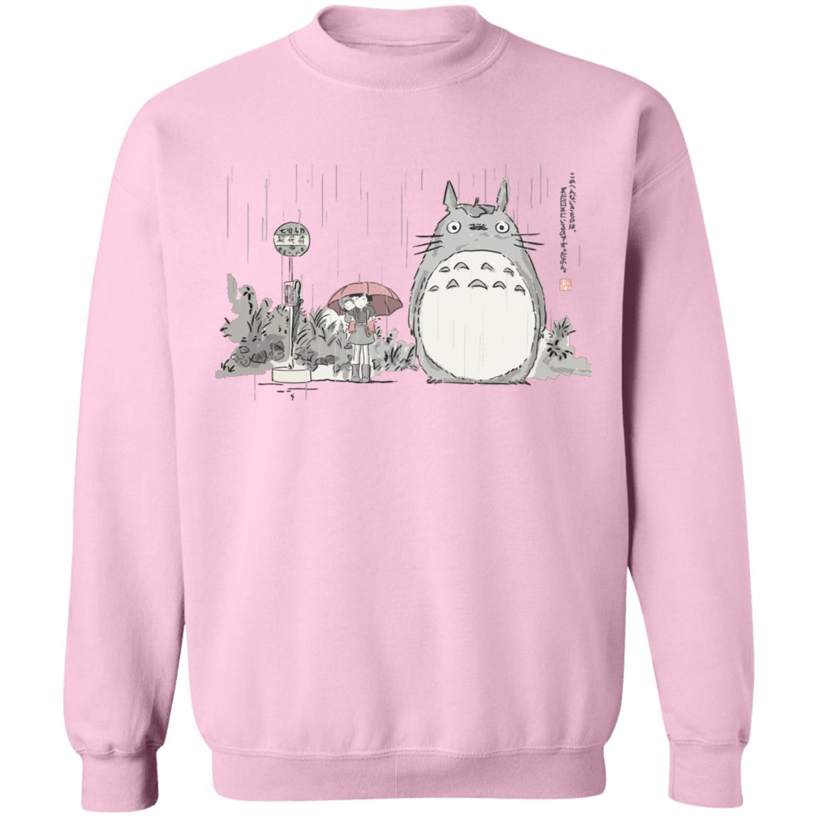 Totoro At The Bus Stop Sweatshirt