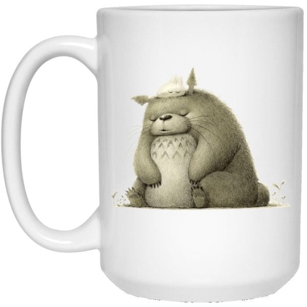 The Fluffy Totoro Mug Ghibli Store ghibli.store