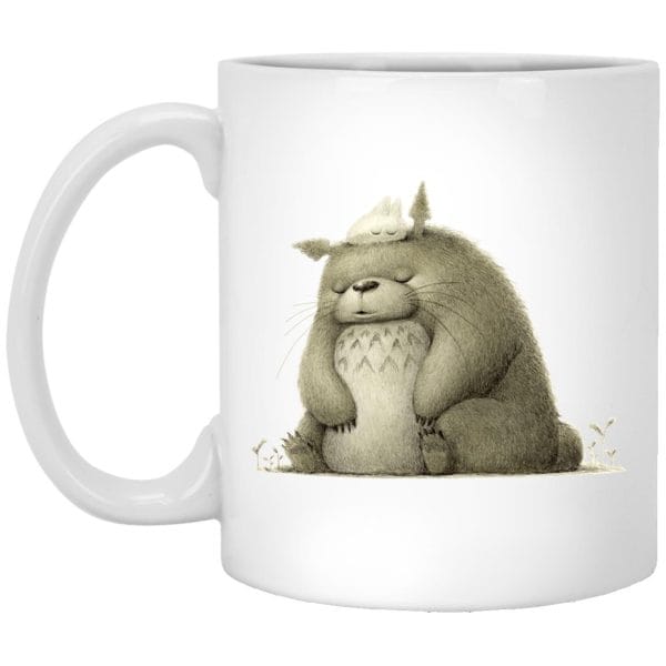 The Fluffy Totoro Mug Ghibli Store ghibli.store