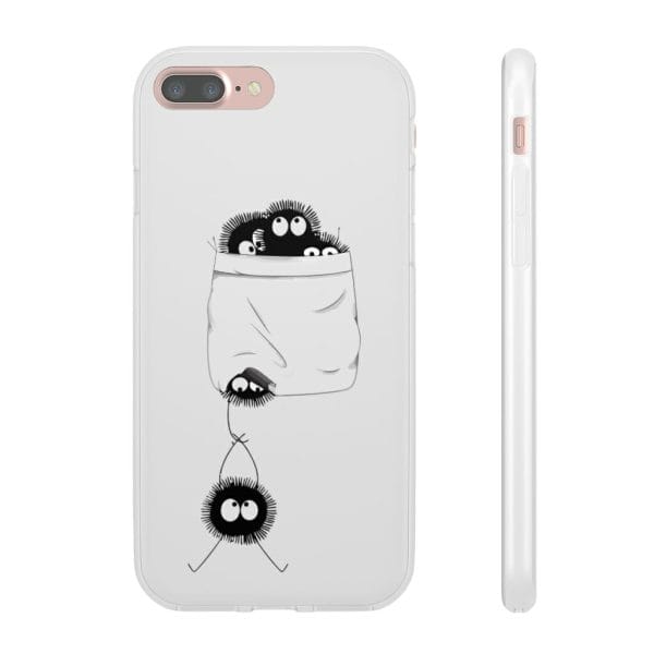 Spirited Away – Soot Ball in pocket iPhone Cases Ghibli Store ghibli.store