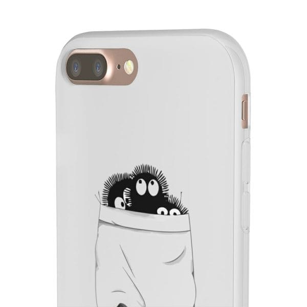 Spirited Away – Soot Ball in pocket iPhone Cases Ghibli Store ghibli.store