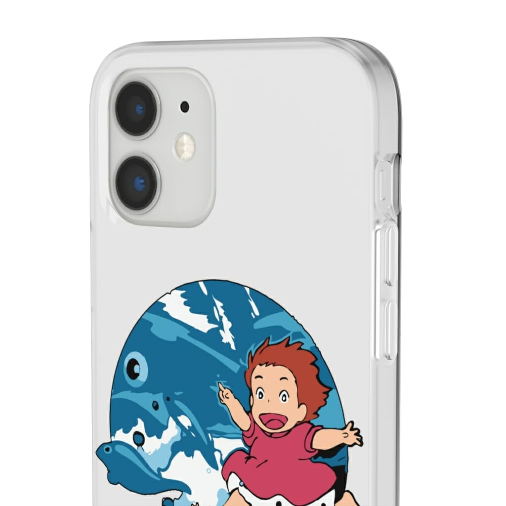 Ghibli Studio Ponyo On The Waves iPhone Cases