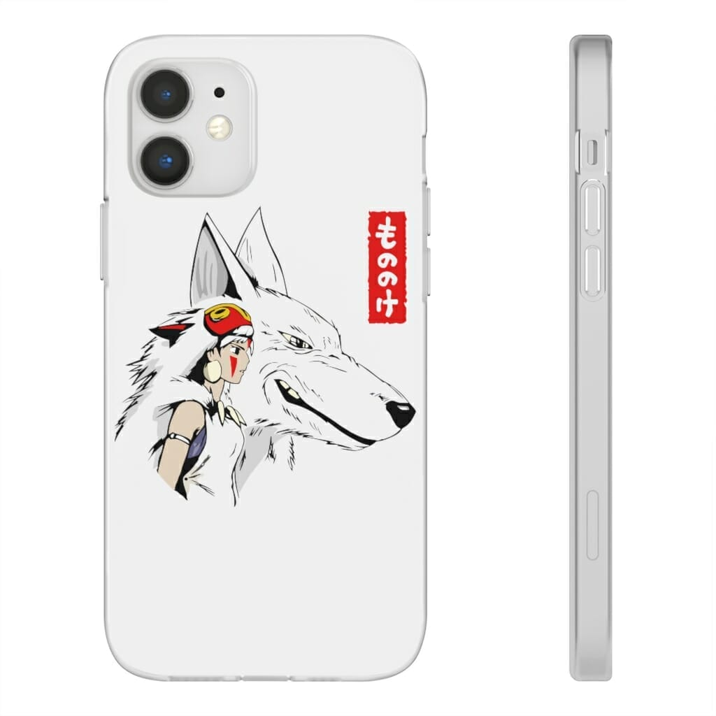 Princess Mononoke – San and The Wolf iPhone Cases Ghibli Store ghibli.store