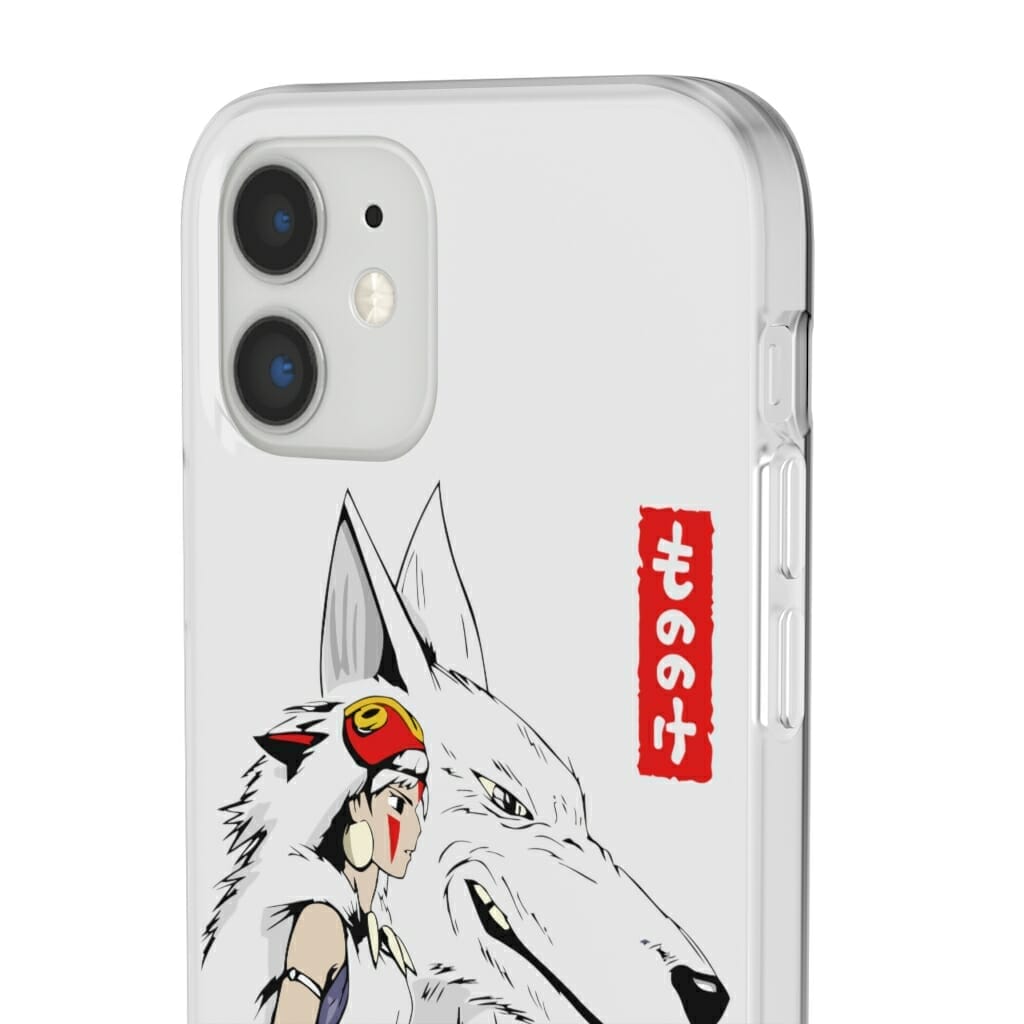 Princess Mononoke – San and The Wolf iPhone Cases