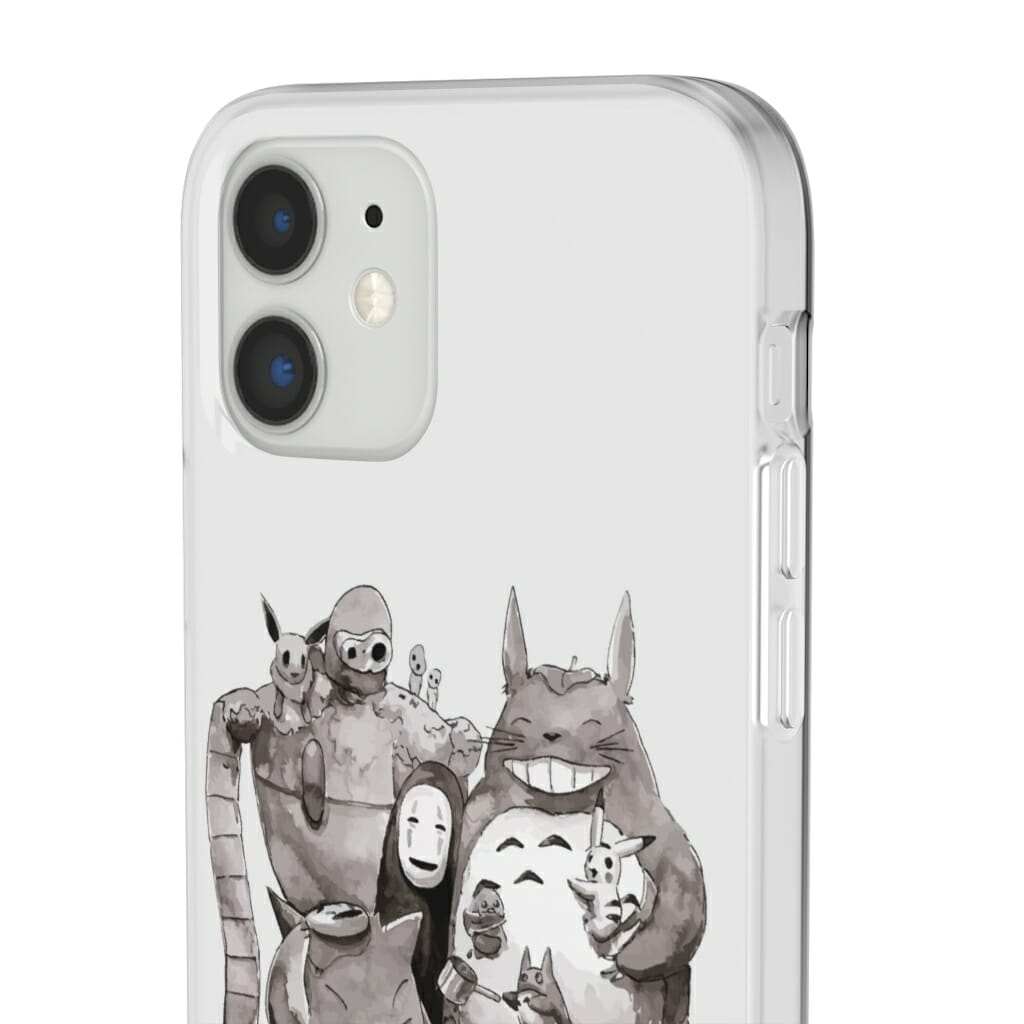 Ghibli ft. Pokemon Characters iPhone Cases