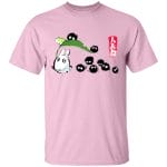 Mini Totoro and the Soot Balls T Shirt Ghibli Store ghibli.store