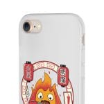 Howl’s Moving Castle – Calcifer Loves Ramen iPhone Cases Ghibli Store ghibli.store