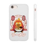 Howl’s Moving Castle – Calcifer Loves Ramen iPhone Cases Ghibli Store ghibli.store