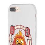 Howl’s Moving Castle – Calcifer Loves Ramen iPhone Cases Ghibli Store ghibli.store