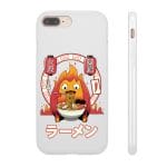 Howl’s Moving Castle – Calcifer Loves Ramen iPhone Cases Ghibli Store ghibli.store