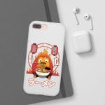 Howl’s Moving Castle – Calcifer Loves Ramen iPhone Cases Ghibli Store ghibli.store