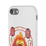 Howl’s Moving Castle – Calcifer Loves Ramen iPhone Cases Ghibli Store ghibli.store