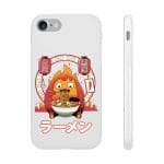Howl’s Moving Castle – Calcifer Loves Ramen iPhone Cases Howl’s Moving Castle – Calcifer Loves Ramen iPhone Cases Ghibli Store ghibli.store
