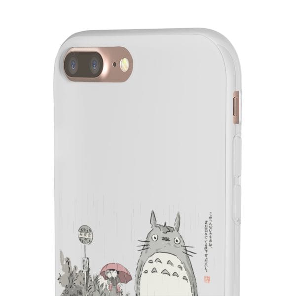 Totoro At The Bus Stop iPhone Cases Ghibli Store ghibli.store