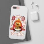 Howl’s Moving Castle – Calcifer Loves Ramen iPhone Cases Howl’s Moving Castle – Calcifer Loves Ramen iPhone Cases Ghibli Store ghibli.store