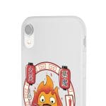 Howl’s Moving Castle – Calcifer Loves Ramen iPhone Cases Ghibli Store ghibli.store