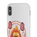 Howl’s Moving Castle – Calcifer Loves Ramen iPhone Cases