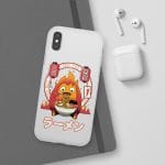 Howl’s Moving Castle – Calcifer Loves Ramen iPhone Cases Ghibli Store ghibli.store