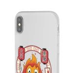 Howl’s Moving Castle – Calcifer Loves Ramen iPhone Cases Ghibli Store ghibli.store