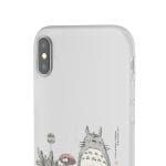 Totoro At The Bus Stop iPhone Cases Ghibli Store ghibli.store