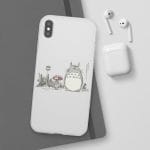 Totoro At The Bus Stop iPhone Cases Ghibli Store ghibli.store