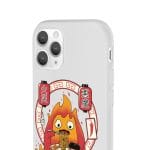 Howl’s Moving Castle – Calcifer Loves Ramen iPhone Cases Ghibli Store ghibli.store