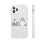 Totoro At The Bus Stop iPhone Cases Ghibli Store ghibli.store