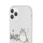 Totoro At The Bus Stop iPhone Cases Ghibli Store ghibli.store