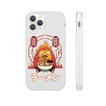 Howl’s Moving Castle – Calcifer Loves Ramen iPhone Cases Ghibli Store ghibli.store