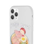 Ponyo Loves Ham iPhone Cases Ghibli Store ghibli.store