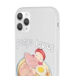 Ponyo Loves Ham iPhone Cases Ghibli Store ghibli.store