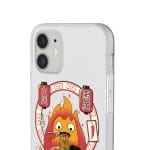 Howl’s Moving Castle – Calcifer Loves Ramen iPhone Cases Ghibli Store ghibli.store