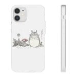 Totoro At The Bus Stop iPhone Cases Ghibli Store ghibli.store