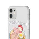 Ponyo Loves Ham iPhone Cases Ghibli Store ghibli.store