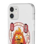 Howl’s Moving Castle – Calcifer Loves Ramen iPhone Cases Ghibli Store ghibli.store