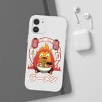 Howl’s Moving Castle – Calcifer Loves Ramen iPhone Cases Howl’s Moving Castle – Calcifer Loves Ramen iPhone Cases Ghibli Store ghibli.store