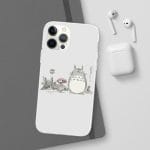 Totoro At The Bus Stop iPhone Cases Ghibli Store ghibli.store