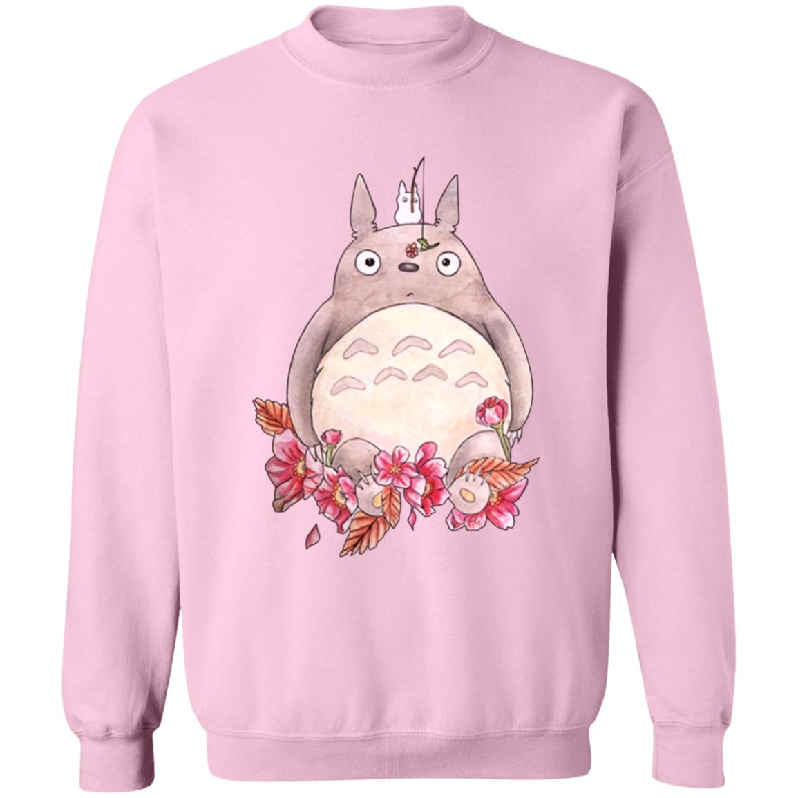 Totoro – Flower Fishing Sweatshirt Ghibli Store ghibli.store