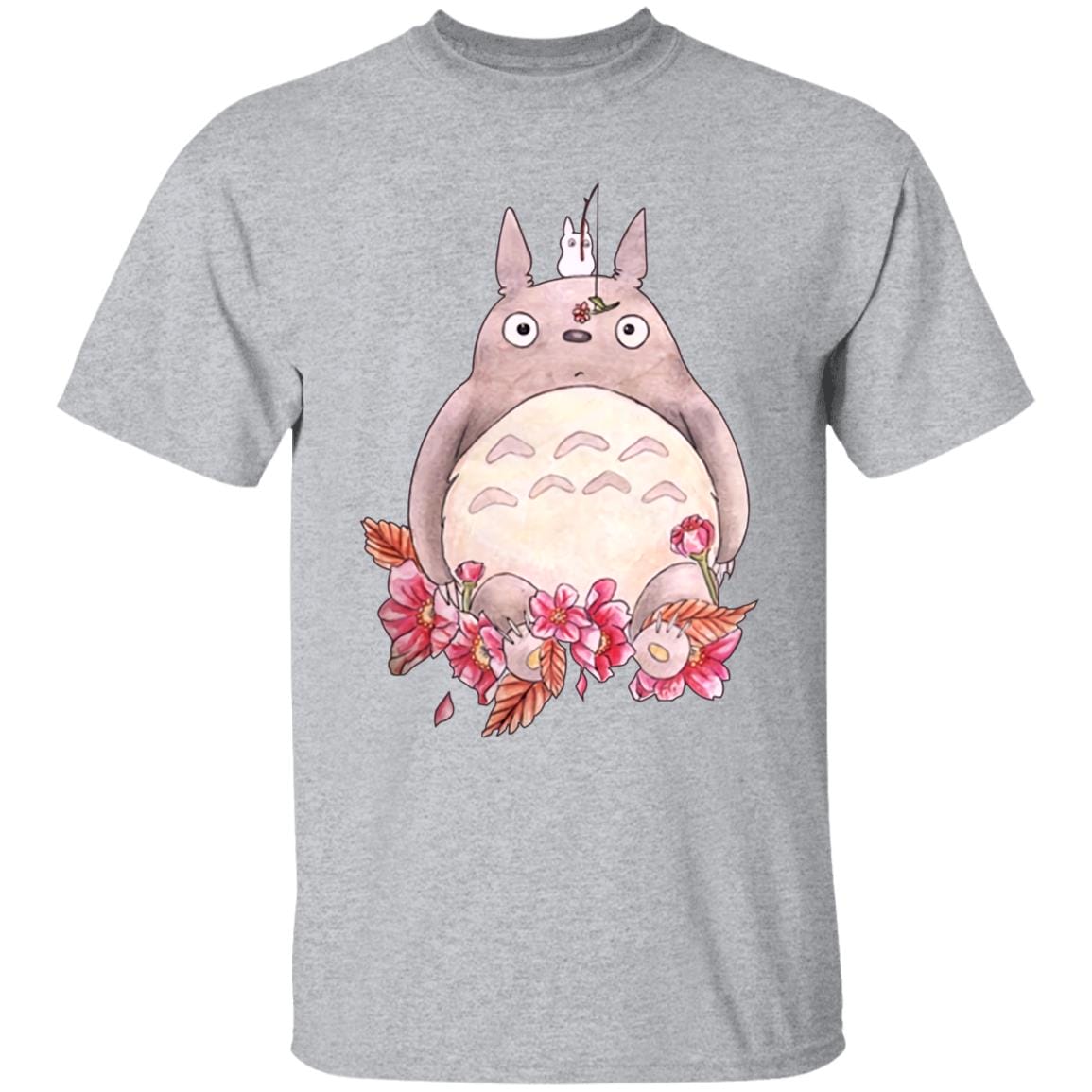 Totoro – Flower Fishing T Shirt