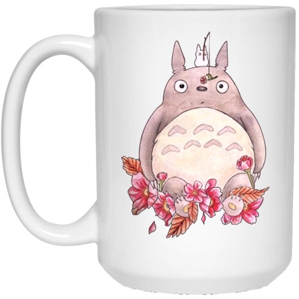 Totoro – Flower Fishing Mug Ghibli Store ghibli.store