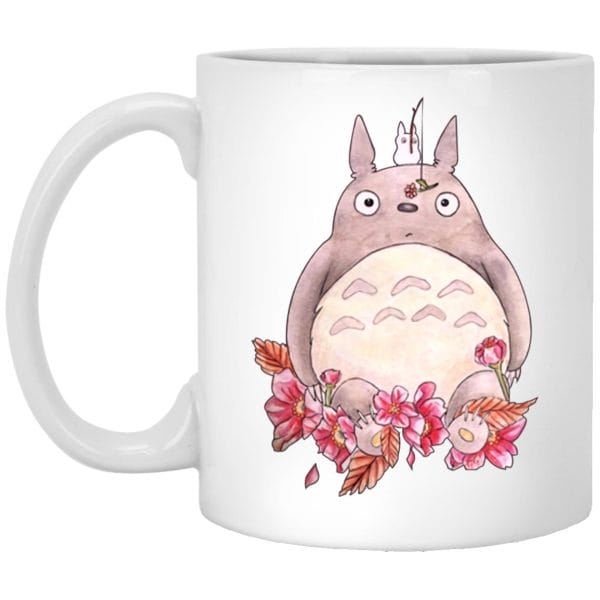 Totoro – Flower Fishing Mug Ghibli Store ghibli.store